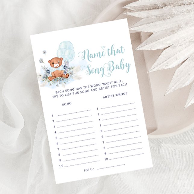 Teddy Bear Ballon, das Song Boy Baby Showspiel (Von Creator hochgeladen)