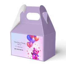 Teddy Bear Balloon Baby Showbox
