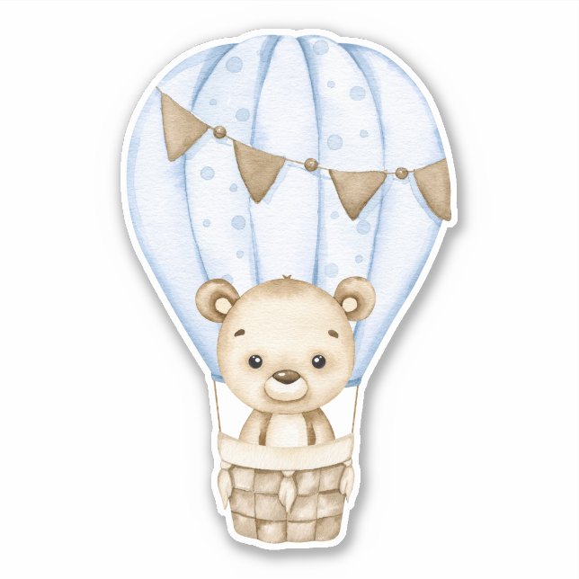 Teddy Bear Bear Bear Mignonne Animal Sticker (Devant)