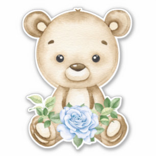 Teddy Bear Bear Bear Mignonne Animal Sticker