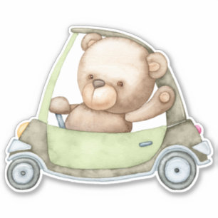 Teddy Bear Bear Bear Mignonne Animal Sticker