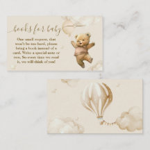 Teddy Bear Bearly Wait Air Ballon Babydusche