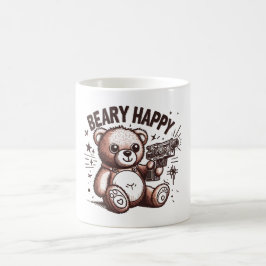 Teddy Bear Beary Happy Kaffeetasse