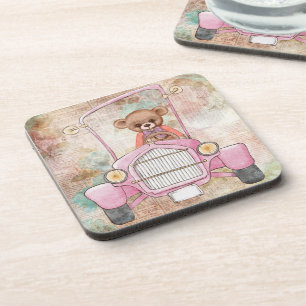 Teddy Bear Beverage Coaster Getränkeuntersetzer