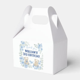 Teddy Bear Birthday Party Geschenkschachtel