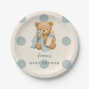Teddy Bear Boy Baby Shooting Paper Teller