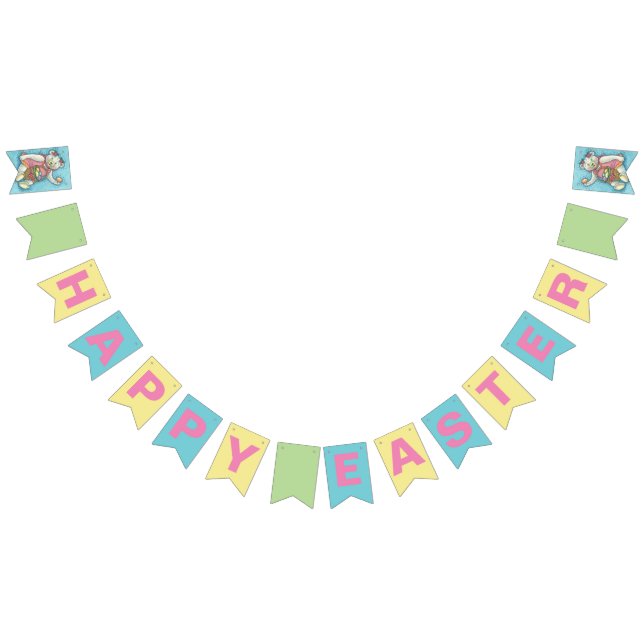 TEDDY BEAR BUNTING BANNER (Alle)