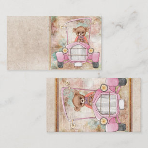 Teddy Bear Business Card Visitenkarte