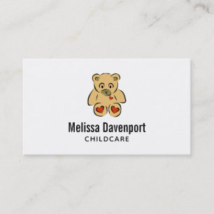 Teddy Bear Carte de visite