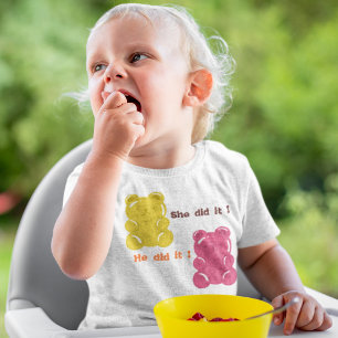 Teddy Bear Cartoon Baby T-shirt