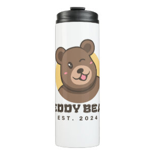 Teddy Bear Coffee Cup Thermosbecher
