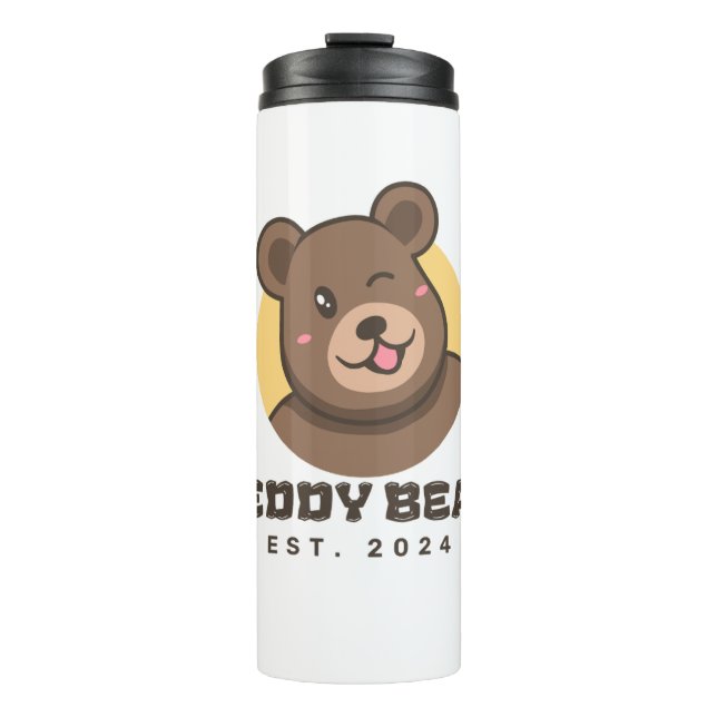 Teddy Bear Coffee Cup Thermosbecher (Vorderseite)