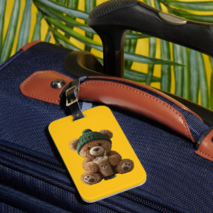 Teddy Bear Cold Brew Gepäckanhänger
