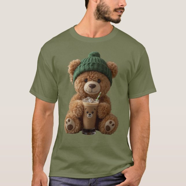 Teddy Bear Cold Brew  T-Shirt (Vorderseite)