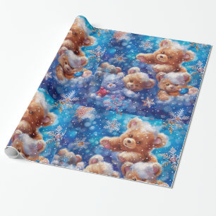 Teddy Bear Digital Art Geschenkpapier