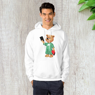 Teddy Bear Doctor Mens Hoodie