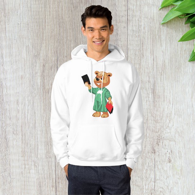 Teddy Bear Doctor Mens Hoodie (Von Creator hochgeladen)