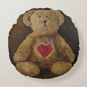 Teddy Bear Encore Coussin de peinture de la vie
