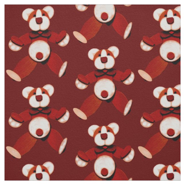 Teddy Bear Fabric Festive Bärenstoffe Stoff (Muster)