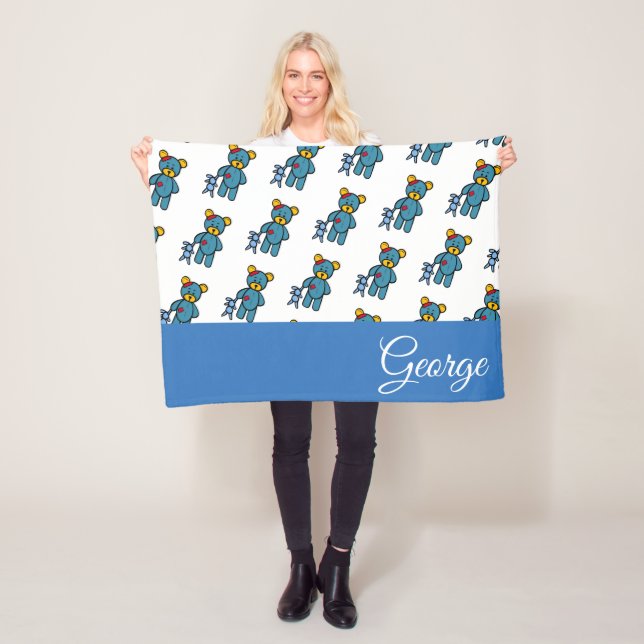 Teddy Bear Fleecedecke (Beispiel)