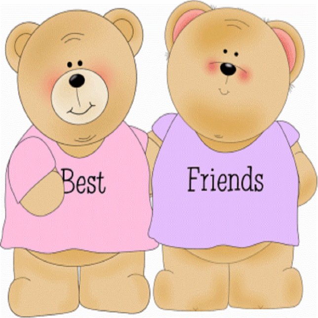 Teddy Bear Freistehende Fotoskulptur (Vorne)