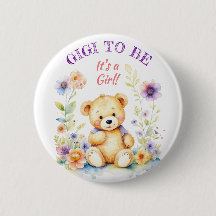 Teddy Bear Girl's Baby Shower Gigi zu sein