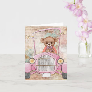 Teddy Bear Grußkarte Karte