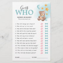 Teddy Bear Guessing Baby Shooting Game