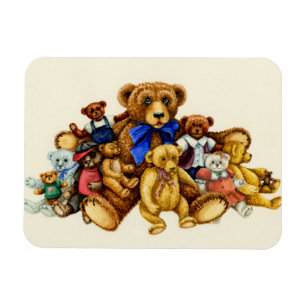 TEDDY BEAR HUGS MAGNET *Anpassen