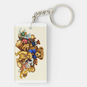 TEDDY BEAR HUGS PORTE - CLÉ Personnaliser