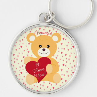 Teddy Bear "I Love You!" Valentine's Day Keychains Schlüsselanhänger