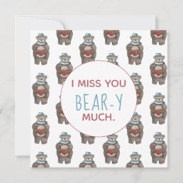 Teddy Bear Ich vermisse Sie beary viel