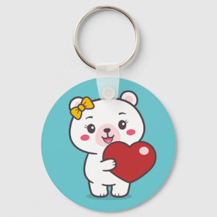 Teddy Bear Illustration Schlüsselanhänger
