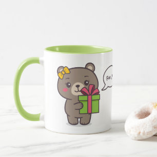 Teddy Bear Illustration Tasse