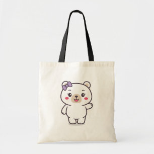 Teddy Bear Illustration Tragetasche