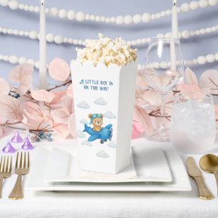 Teddy Bear in Airplane Baby Showbox Geschenkschachtel