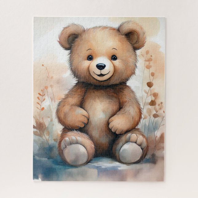 Teddy Bear Jigsaw Puzzle (Vertikal)
