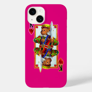 Teddy Bear King of Hearts iPhone 6 Coque