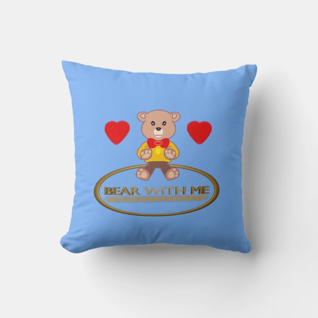 Teddy Bear  Kissen (Vorderseite)
