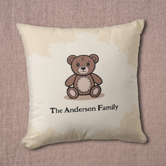Teddy Bear Kissen (Teddy Bear Pillow)