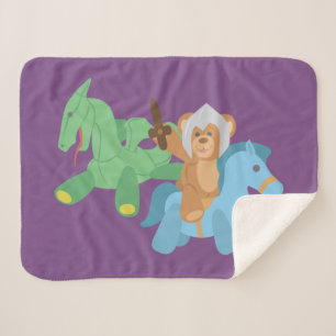 Teddy Bear Knight Sherpadecke