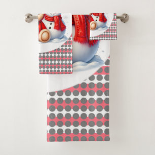 Teddy Bear Ladybug avec Snowman Baby shower cadeau