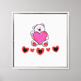 Teddy Bear Leinwanddruck