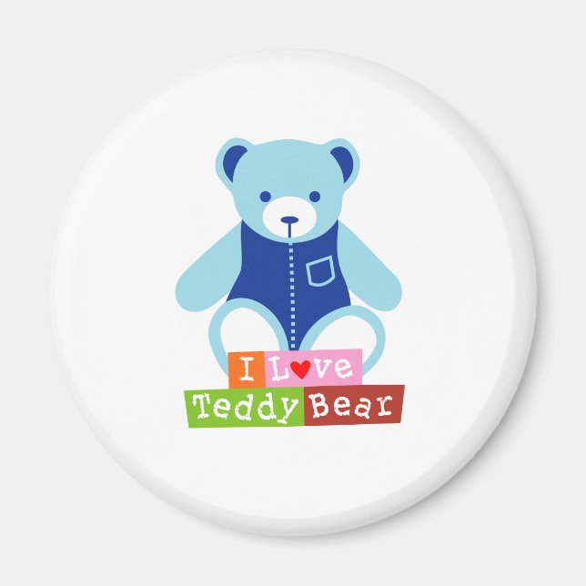 Teddy Bear Liebe Magnet (Vorne)