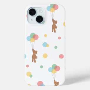 Teddy Bear mit Balloons Case-Mate iPhone Hülle