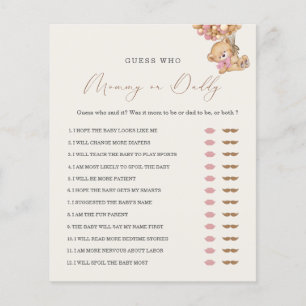 Teddy Bear Mommy oder Daddy Baby Shooting Game