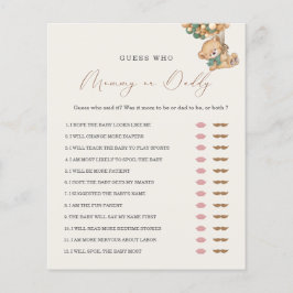 Teddy Bear Mommy oder Daddy Baby Shooting Game