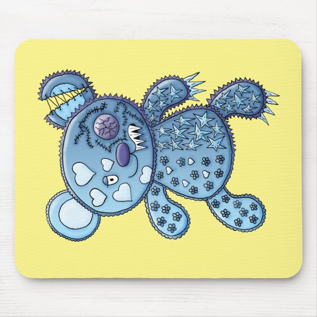 Teddy Bear Monster Mousepad (Vorne)