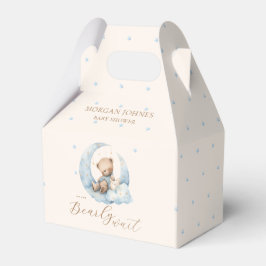 Teddy Bear Moon Bearly Wait Baby Dusche Geschenkschachtel