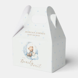 Teddy Bear Moon Bearly Wait Baby Dusche Geschenkschachtel
